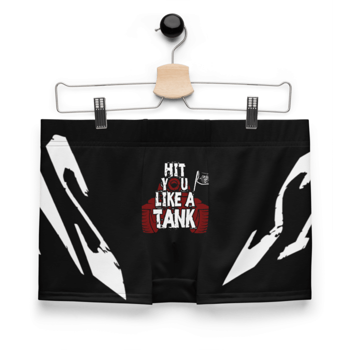 SIDEBüRNS Hit You Like A Tank Boxer Briefs