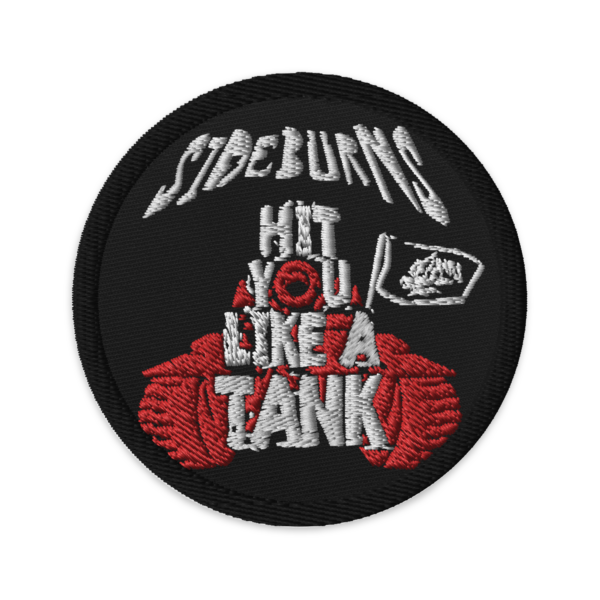 SIDEBüRNS Hit You Like A Tank Patch