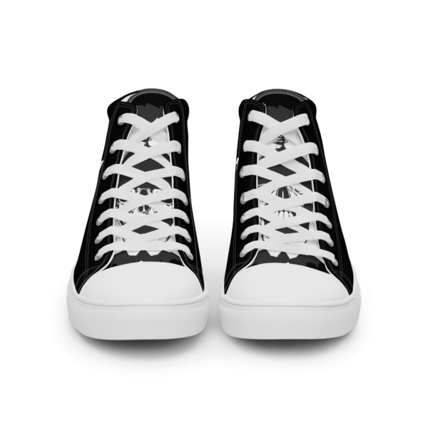 SIDEBüRNS Too Loud! high top canvas shoes - Image 7