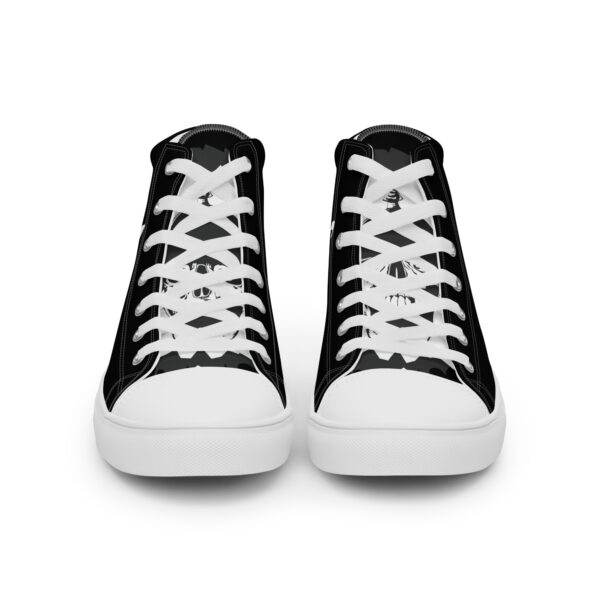 SIDEBüRNS Too Loud! high top canvas shoes - Image 17