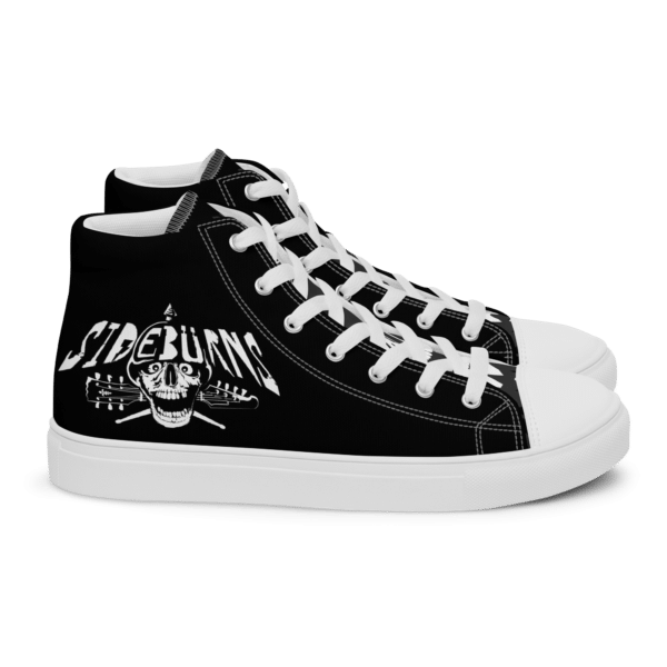 SIDEBüRNS Too Loud! high top canvas shoes - Image 9