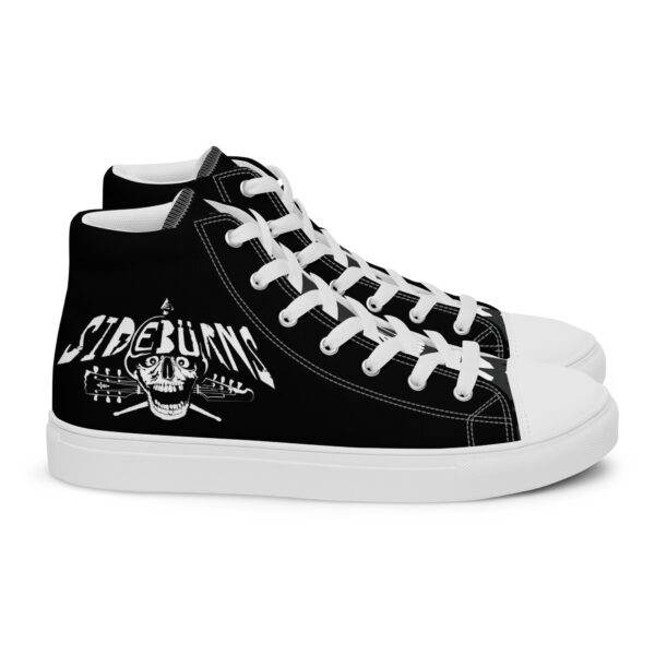 SIDEBüRNS Too Loud! high top canvas shoes - Image 19