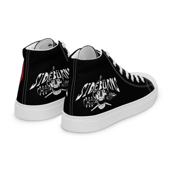 SIDEBüRNS Too Loud! high top canvas shoes - Image 20