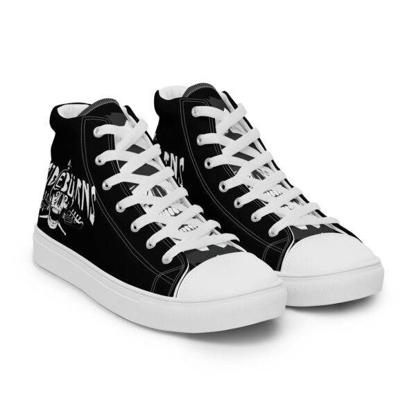 SIDEBüRNS Too Loud! high top canvas shoes - Image 11